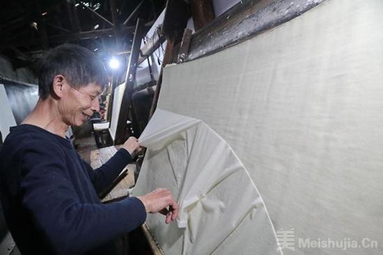 闽西连史纸非遗工坊入选全国“非遗工坊典型案例”